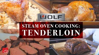 How to Cook Beef Tenderloin in Wolf Steam Oven [upl. by Dominga]