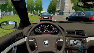 City Car Driving  BMW 520i E39  Street Racing [upl. by Alita]