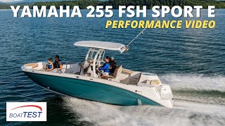 Yamaha 255 FSH Sport E 2021  Test Video [upl. by Raddie628]