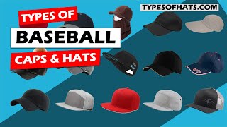 Types of Baseball Caps and Hats [upl. by Aramat]