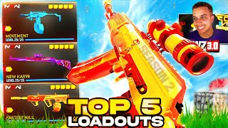 TOP 5 NEW META LOADOUTS in Warzone Season 2 Best Class Setups [upl. by Piselli]