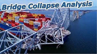 Baltimore Bridge Collapse Analysis 100 AVOIDABLE [upl. by Brookner]