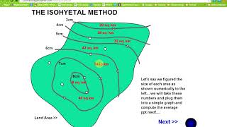 Isohyetal method of averaging precipitation data [upl. by Mirelle261]