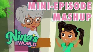 Ninas World Mini Episode Mashup 3  Universal Kids [upl. by Gnov]