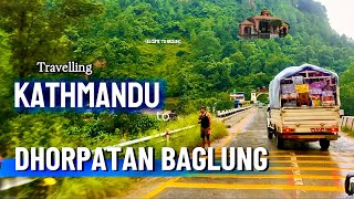 Travelling Kathmandu to Dhorpatan Baglung Episode1 [upl. by Ortiz]