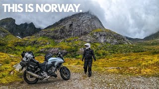 Motorcycling in Norway 🇳🇴 Dont miss out on THIS place S3  Eps 30 [upl. by Eaned388]