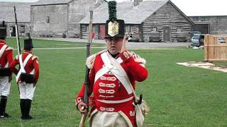 Musket Demonstration at Fort Niagara [upl. by Graaf773]