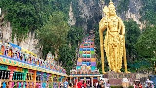 Swami Murugan temple  Batu Caves Kuala lumpur Malaysia 2023  4K [upl. by Robbert]