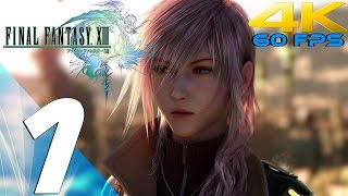 Final Fantasy XIII  Walkthrough Part 1  Prologue 4K 60FPS [upl. by Aynotak]