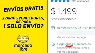 Todo acerca de los ENVÍOS GRATIS en MERCADO LIBRE  Cómo funcionan los envíos gratis [upl. by Healion50]