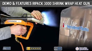 Shrink Wrap Heat Gun RIPack 3000 Propane Powered Used For Shrink Bags and Film [upl. by Enra940]