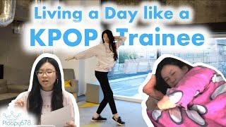 I trained like a KPOP idol for a day almost died [upl. by Emmet]