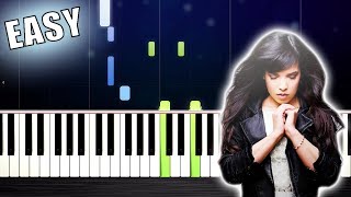 Indila  Dernière Danse  EASY Piano Tutorial by PlutaX [upl. by Irtimid]