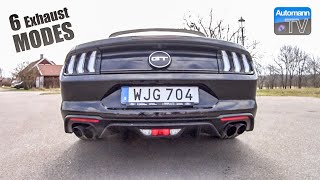 2019 Ford Mustang GT 450hp  pure SOUND 60FPS [upl. by Filahk]