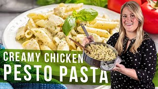 Creamy Chicken Pesto Pasta [upl. by Slrahc]