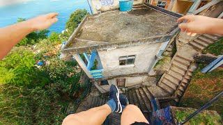 Rio de Janeiro Rooftop Parkour POV 🇧🇷 [upl. by Toshiko358]