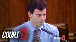 CA v Menendez 1993 Erik Menendez Takes the Stand in Murder Trial [upl. by Jakoba]