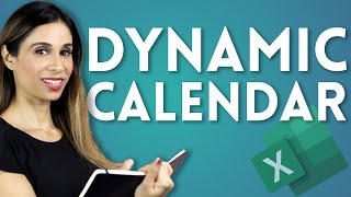 Create Easy Yearly Calendar in Excel and Sheets with a SINGLE Formula [upl. by Hyman509]