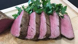 Miele Cooks  Slow Roasted Beef Tenderloin [upl. by Anaitsirhc]