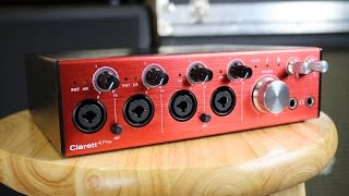 Focusrite Clarett 4Pre [upl. by Sibilla229]