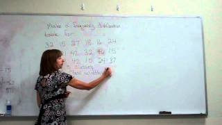 Frequency Distribution finding the class width [upl. by Cyprus884]