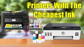 Top 5 Best Printers With The Cheapest Ink 2021 [upl. by Camilia]