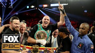 Tyson Fury announced as new Heavyweight champion after defeating Deontay Wilder  PBC ON FOX [upl. by Darom670]