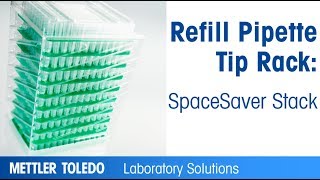 Refillable Pipette Tip Rack  SpaceSaver  Rainin [upl. by Noir]