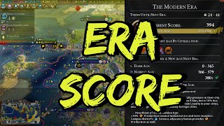 How to Manage Era Score  Civ 6 Tutorial [upl. by Ramat]