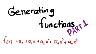 Generating function explained [upl. by Goldman627]