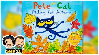 🍁📚Kids Read Aloud  PETE THE CAT  FALLING FOR AUTUMN by Kimberly amp James Dean [upl. by Anitsuj]