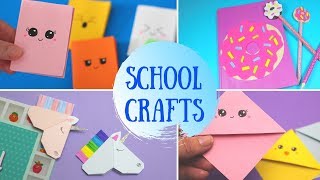 DIY School Crafts  Back to School Craft for Kids [upl. by Nohtiek]