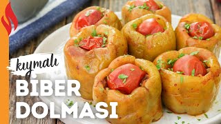 Kıymalı Biber Dolması  Nasıl Yapılır [upl. by Eetsirk]