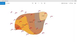 Isohyetel method on Arc GIS  Calculation of area between contours [upl. by Pasco]