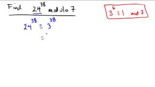 Applying Fermats Little Theorem [upl. by Ysnat202]