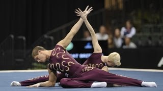 Acrobatic Worlds 2012 Orlando USA  Mens Pair Part 3 [upl. by Berstine661]