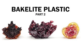 Making bakelite plastic Part 2 [upl. by Netsreik]