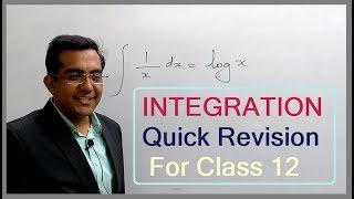 ❖INTEGRATION All Formulas Quick Revision For Class 12th Maths with Tricks and Basics NCERT SOLUTIONS [upl. by Inez]