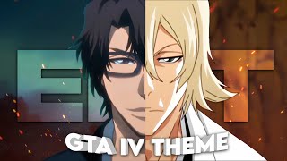 Aizen x Urahara  GTA IV Theme Edit [upl. by Verbenia]