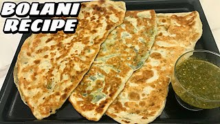 EASY BOLANI RECIPE AFGHAN CUISINE [upl. by Ilan493]