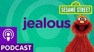 Sesame Street Jealous Word on the Street Podcast [upl. by Nalod]