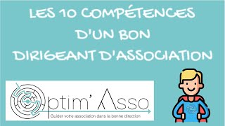 Association  10 Compétences pour une Présidente pour diriger au mieux votre projet associatif [upl. by Jehanna]