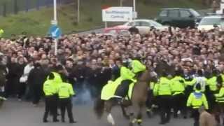 Football Hooligans Documentary Southampton V Pompey  Crowd Trouble [upl. by Ivett]