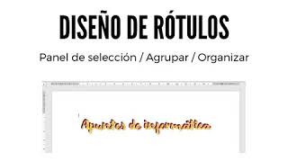 Diseño de rótulos  WORD [upl. by Tiebold]