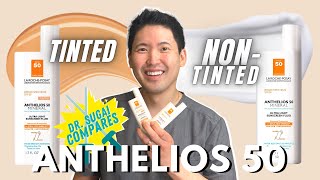 Dr Sugai Compares Tinted vs NonTinted La RochePosay Anthelios 50 Sunscreen [upl. by Enitsuj]