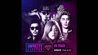 언프리티 랩스타 Track 5 키썸 San E 태완 Kisum San E TAE WAN  슈퍼스타 Superstar Prod by DO MV [upl. by Norina]