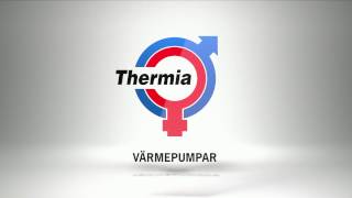 Thermia Inverter  INSTÄLLNING AV VÄRMEKURVA Svenska [upl. by Ashwell216]