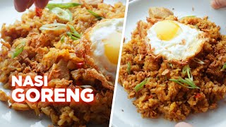 How To Make Nasi Goreng At Home [upl. by Blancha]