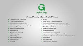 Advanced Planning amp Scheduling in 2 Minutes [upl. by Einahpetse59]