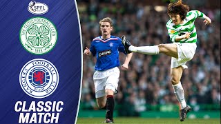 Nakamura Scores Old Firm Screamer Celtic 21 Rangers 16042008  SPFL Classics [upl. by Jonell]